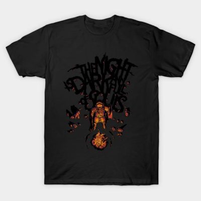The Night Is Dark And Full Of Souls T-Shirt Official Dark Souls Merch
