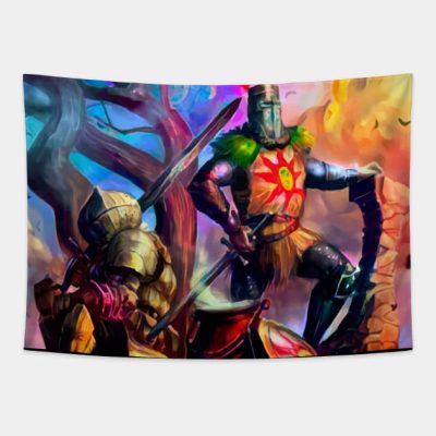 Knight Solaris And Knight Onion Tapestry Official Dark Souls Merch