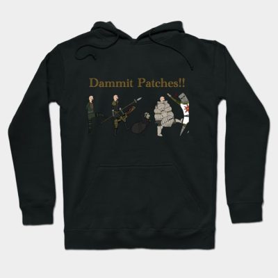 Damn It Patches Hoodie Official Dark Souls Merch