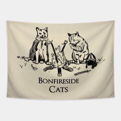 Bonfireside Cats Tapestry Official Dark Souls Merch