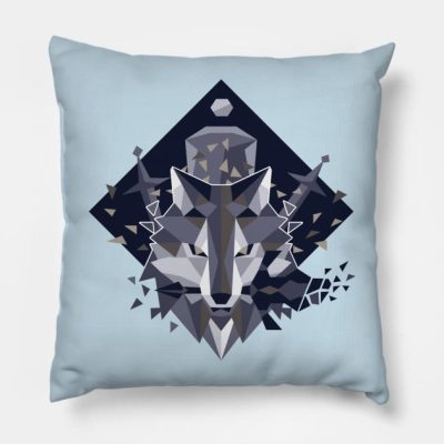 Sif The Great Grey Wolf Throw Pillow Official Dark Souls Merch
