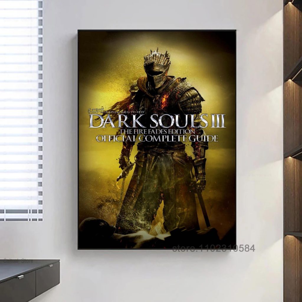 Dark Souls Game Poster Wall Art Canvas Posters Decoration Art Poster Personalized Gift Modern Family bedroom 23 - Dark Souls Merch