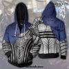demon dark souls cosplay costumes 3d zipper hoodie jacket 809 - Dark Souls Merch