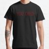 You Died T-Shirt Official Dark Souls Merch