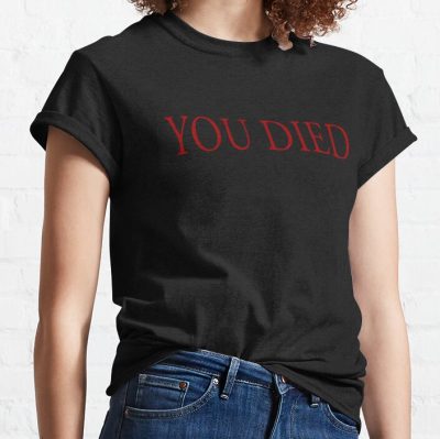 You Died T-Shirt Official Dark Souls Merch