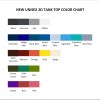 tank top color chart - Dark Souls Merch