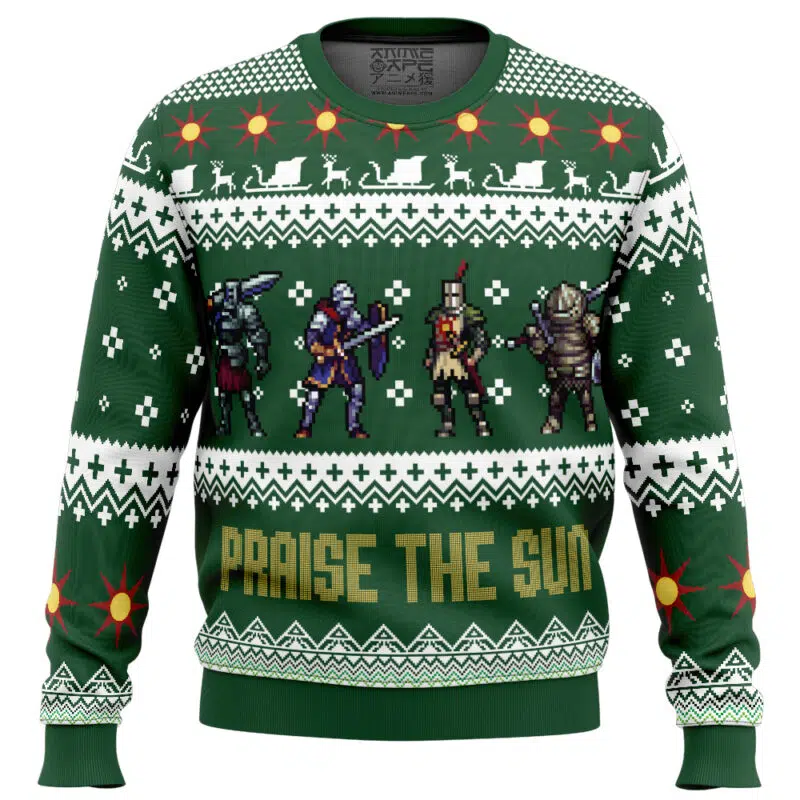 Souls Squad Dark Souls Ugly Christmas Sweater 1