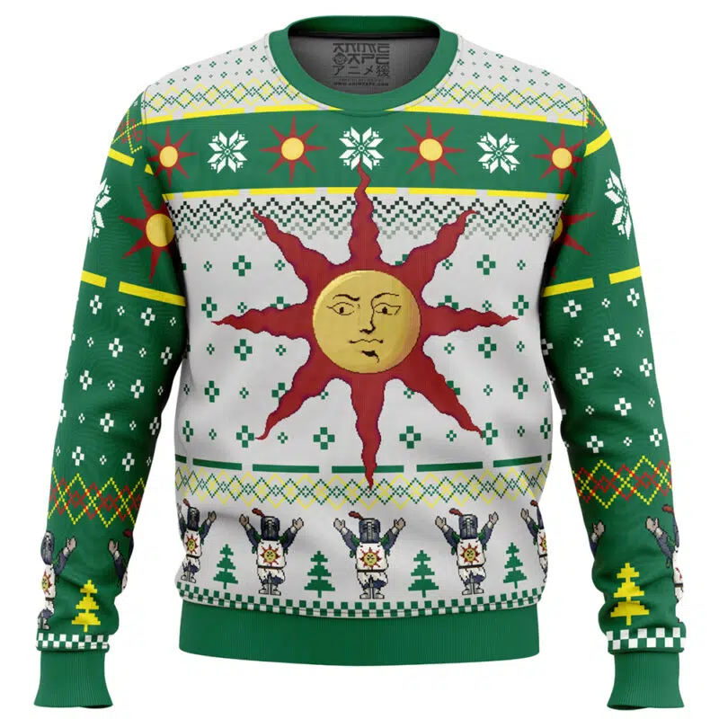 The Sun Dark Souls Ugly Christmas Sweater 1